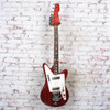Galanti - 1960's Grand Prix Made In Italy Electric Guitar Cherry - VINTAGE