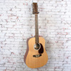 Martin - 2020 DX-2E - 12-String Electric Acoustic Guitar Natural - w/Bag USED