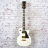 Gibson - 2005 Les Paul Studio Deluxe Tuxedo Electric Guitar Alpine White w/OHSC - USED