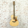 Taylor - 412ce Next Generation - Grand Concert Acoustic-Electric Guitar - Spruce/Indian Rosewood - Natural - w/ Hardshell Case - x6065