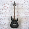 Schecter - Platinum Diamond Series C-1 Electric Guitar Translucent Black - USED