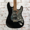 Squier Standard Series Stratocaster Electric Guitar Black w/Mirror Pickgaurd USED