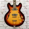 Epiphone 2022 Casino Semi-Hollow Electric Vintage Sunburst USED