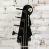 Reverend - Mercalli 4 Blackout Electric Bass Guitar - Midnight Black - USED