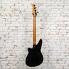 Reverend - Mercalli 4 Blackout Electric Bass Guitar - Midnight Black - USED