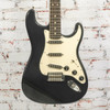 Unbranded S-Style Electric Guitar Black Metallic w/Warmoth Neck, Porter S90 Pickups