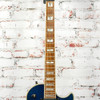 Epiphone - 2019 Les Paul Custom Prophecy Plus - Electric Guitar - Midnight Sapphire - with OHSC USED
