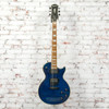 Epiphone - 2019 Les Paul Custom Prophecy Plus - Electric Guitar - Midnight Sapphire - with OHSC USED