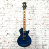 Epiphone - 2019 Les Paul Custom Prophecy Plus - Electric Guitar - Midnight Sapphire - with OHSC USED