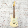 Fender - Vintera 60's Modified Stratocaster Electric Guitar - Olympic White w/Seymour Duncan JB Jr. Bridge PUP Installed - w/ Bag USED