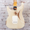 Fender - Custom Shop 1960 Stratocaster - Electric Guitar - Heavy Relic Aged India Ivory - w/ Custom Shop Hardshell Case - x0305