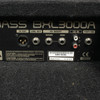 Behringer BXL3000a - 2-Channel 1x12" 300W Solid-State Bass Combo Amplifier - USED