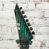 ESP - E-II Horizon FR-7 7-String Electric Guitar Black Turquoise Burst with OHSC - USED