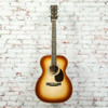 Martin - 2026 OM-35 Inception - Acoustic Guitar - Black Walnut/FSC European Spruce - Dark Toasted Burst - with  Hardshell Case - x8434 (10Y26OM35INCEPTION-8434)