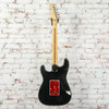 Kirby Partscaster Electric Guitar Flame Maple Neck, Alder Body, Wilkinson Hardware, Fender Custom Shop 1969 Pickups Black USED