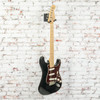 Kirby Partscaster Electric Guitar Flame Maple Neck, Alder Body, Wilkinson Hardware, Fender Custom Shop 1969 Pickups Black USED