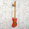 Giannini - Stratosonic Bass Made In Brazil Electric Bass Guitar - Cherry Sunburst - w/Bag  USED