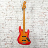 Giannini - Stratosonic Bass Made In Brazil Electric Bass Guitar - Cherry Sunburst - w/Bag  USED