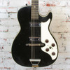 Silvertone 1960 Model 1420 Electric Guitar Black VINTAGE