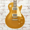 Gibson - Limited Edition 1957 Les Paul Reissue with TV Jones Powertron VOS - Electric Guitar - Gold Sparkle - w/ Hardshell Case - x6862