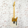 Fender - 2023 JV Modified 50s Telecaster Electric Guitar White Blonde - USED