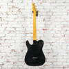 Unbranded - T-Style Electric Guitar Black w/MIJ Traditional 60s Neck, MIM Standard Body, Fatpups Pickups - USED