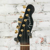 Unbranded - T-Style Electric Guitar Black w/MIJ Traditional 60s Neck, MIM Standard Body, Fatpups Pickups - USED