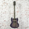 Epiphone - 2025 SG Modern Figured Electric Guitar - Purple Burst - w/Bag USED