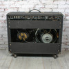Fender - Blackface Twin Amp "Evil Twin" 2x12" 100W Guitar Combo Amplifier - w/Casters VINTAGE