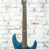 Schecter 2019 C-1 Platinum Electric Guitar Transparent Midnight Blue USED