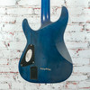 Schecter 2019 C-1 Platinum Electric Guitar Transparent Midnight Blue USED