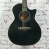 Taylor - 2022 324ce LTD Electric Acoustic Guitar Blacktop w/HSC - USED (MMM123234)