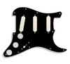 EMG - DG20 David Gilmour Signature Pre-Wired Pickguard - Black w/ White Pickups 