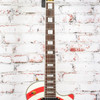 Firefly Bullseye Single Cut Electric Guitar Red and White Bullseye USED