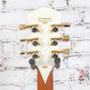 Firefly Bullseye Single Cut Electric Guitar Red and White Bullseye USED