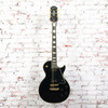Epiphone - Les Paul Custom P90 Electric Guitar Ebony w/OHSC - USED