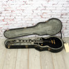 Epiphone - Les Paul Custom P90 Electric Guitar Ebony w/OHSC - USED
