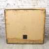Orange - 1990's 4x12" Guitar Extension Cabinet Stripped Wood w/G12 Celestion Speakers Installed - USED