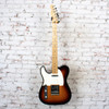 Fender - 2018 Standard Telecaster Left-Handed Electric Guitar - Brown Sunburst - USED