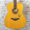 Yamaha FG-TA TransAcoustic Dreadnought Electric Acoustic Guitar Natural USED