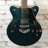 Gretsch 2023 G2655 Streamliner CB Jr Double Cut with V Stoptail Electric Guitar Midnight Sapphire w/OHSC USED