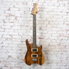 Unbranded - Electric Guitar - Natural Warmoth Neck w/ Duncan P-Rails - w/ HSC USED
