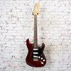 Parts Stratocaster Electric Guitar - w/Seymour Duncan Pickups - Trans Red - USED
