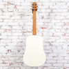 Blue Lava - Travel Acoustic Guitar White with Bag - USED