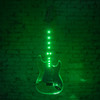 Unbranded - Acrylic - S Style Electric Guitar Lights UP Clear - USED