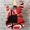 EVH - Striped Series Guitar Red Black White Electric Guitar with Floyd - USED