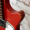 Tosca - Valco Supro 1960s Single Pickup Thunderstick Electric Guitar - Red - w/ Bag  - VINTAGE