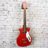 Tosca - Valco Supro 1960s Single Pickup Thunderstick Electric Guitar - Red - w/ Bag  - VINTAGE