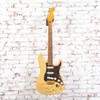 Fender - 1999 Deluxe Super Stratocaster Honey Blonde Buddy Miles Signed w/Case - USED