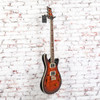 PRS 2023 SE Custom 24 Piezo Semi Hollow Orange Tiger Smokeburst with Bag USED